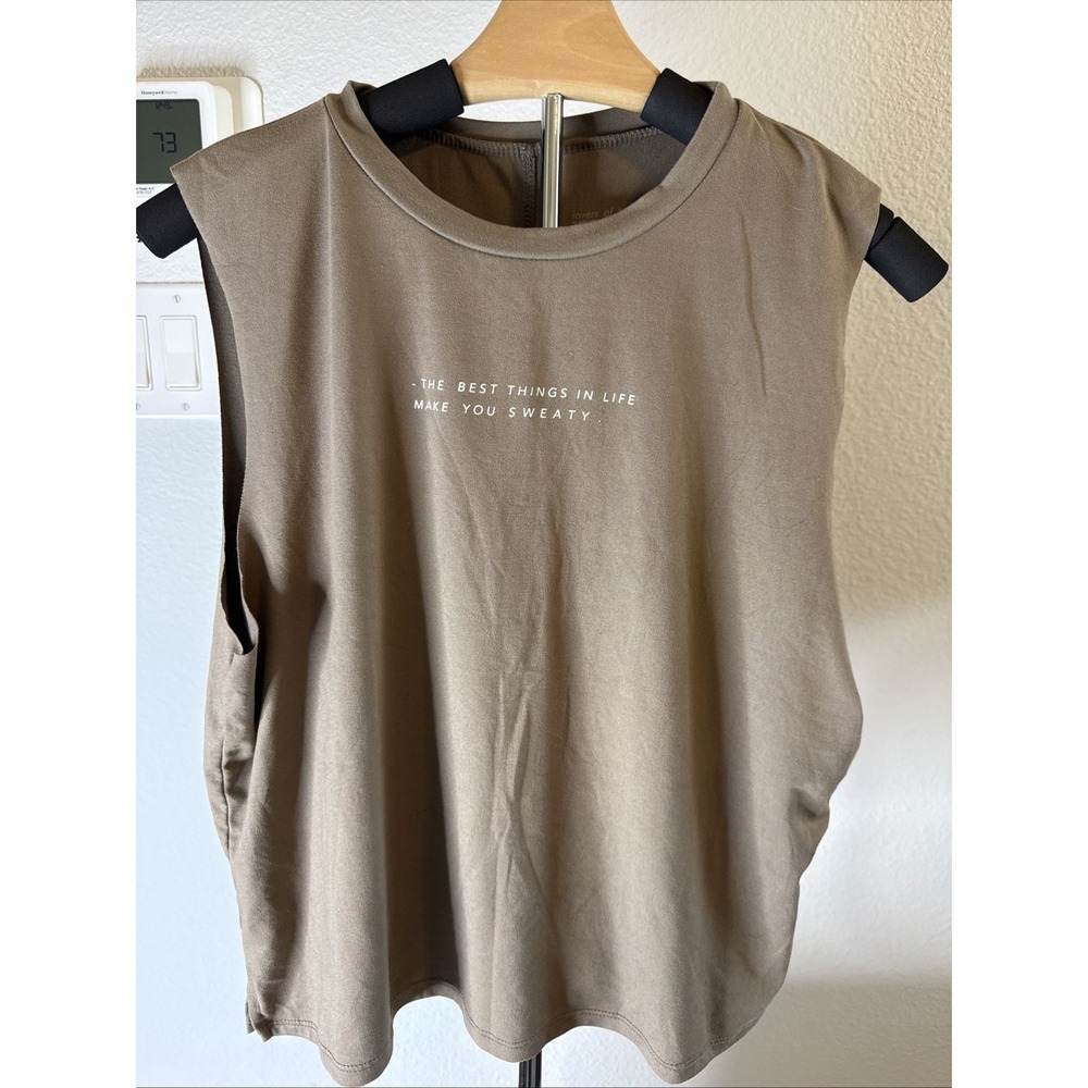 Lovers Of HYOUmanity Brand Sleeveless Shirt Super Soft Size L‎
